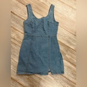 Vici Light Blue Denim Dress